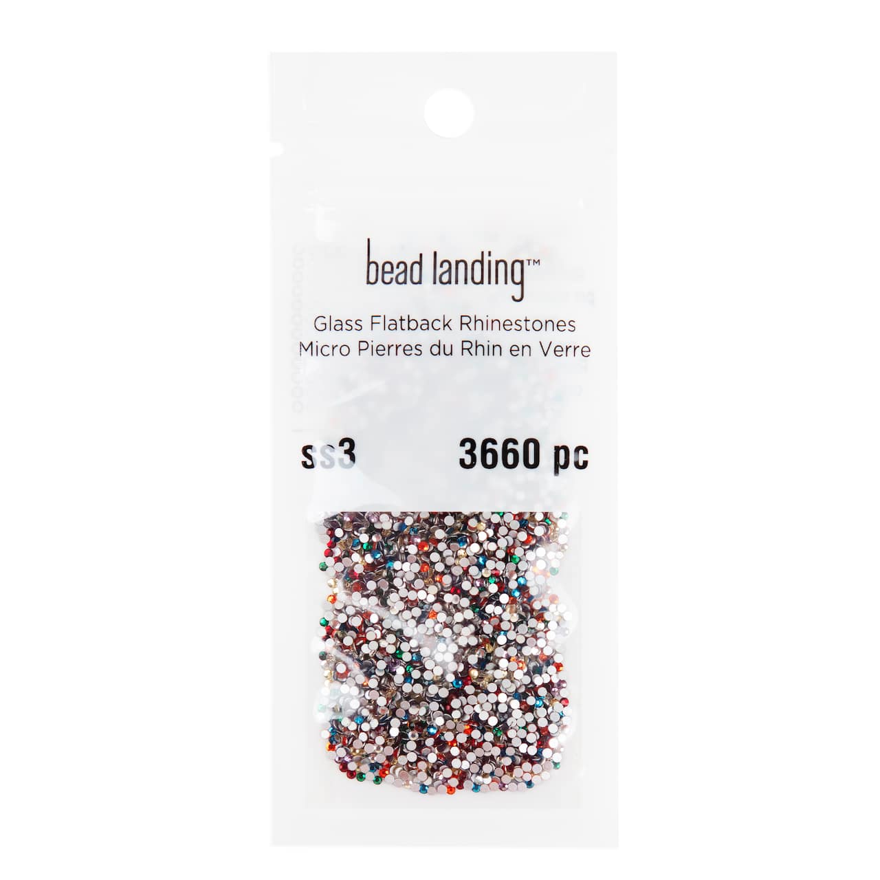 12 Pack: SS3 Glass Flatback Rhinestones by Bead Landing™